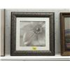 Image 1 : Black and White Floral Framed Wall Art