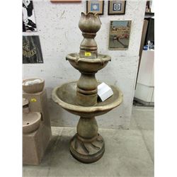 New 2 Tier Resin Garden Fountain with Pump