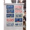 Image 1 : 10 Canadian License Plates