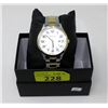 Image 2 : New in Box Mans 2-Tone Bulova Watch