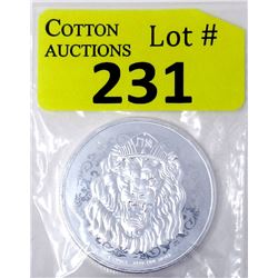 1 Oz. Lion .9999 Silver 2021 Niue Coin