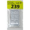 Image 1 : 1 Oz. Johnson Matthey .999 Silver Bar