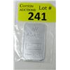 Image 1 : 1 Oz. Asahi Refining .999 Silver Bar