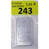 Image 1 : 1 Oz. Asahi Refining .999 Silver Bar