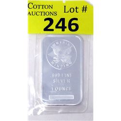 1 Oz. Sunshine Minting .999 Silver Bar