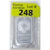 Image 1 : 1 Oz. Scottsdale Lion .999 Silver Bar