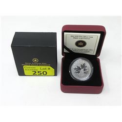 1/2 Oz. Maple Leaf .9999 Silver 2011 Coin