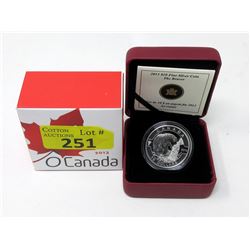 1/2 Oz. Canada Beaver .9999 Silver 2013 Coin