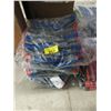 Image 1 : 4 Bags of 10 New Pairs of Latex Work Gloves