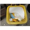 Image 2 : New 120Litre Oil Spill Kit in Rolling Bin
