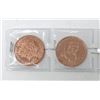 Image 3 : Five 1 Oz. .999 Fine Copper Christmas Rounds