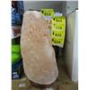 Image 1 : 2 New Himalayan Salt Lamps  - With Bulbs & Cords