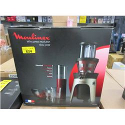 New Moulinex Infiny Press Revolution Slow Juicer