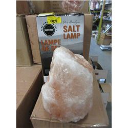 New Large Himalayan Salt Lamp- with Bulb & Cord