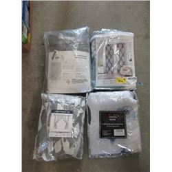 4 Packages of Curtain Panels