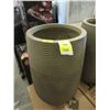 Image 1 : New 28" Tall Putty Colour Ceramic Patio Planter