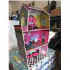 Image 1 : New Furnished Doll House - Unassembled in Box