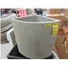 Image 1 : New 18" Tall Grey Ficonstone Corner Planter