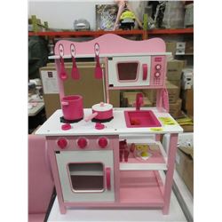 New Pink Children's Kitchen Set-Unassembled in Box