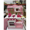 Image 1 : New Pink Children's Kitchen Set-Unassembled in Box