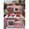 Image 1 : New Pink Children's Kitchen Set-Unassembled in Box
