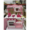 Image 1 : New Pink Children's Kitchen Set-Unassembled in Box