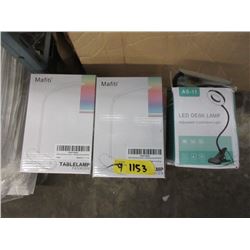 3 Desk Lamps