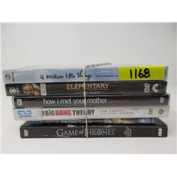 6 Assorted New DVD's  - Variety of Seasons