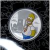 Image 2 : 1/2 Oz. .9999 Silver 2020 Homer Simpson Coin