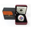 Image 1 : 2013 Canadian Flower and Butterfly 25¢ Coin