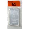 Image 1 : 10 Oz. Scottsdale Lion .999 Silver Investor Bar