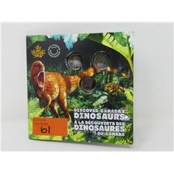 2019 Discover Dinosaurs 3 Coin Pop Up Card