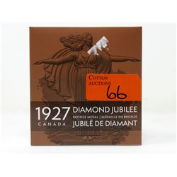1927 Diamond Jubilee Re-Strike - Bronze Medal
