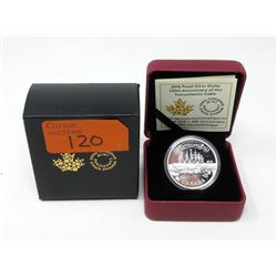 2016 Canadian Fine Proof Silver Dollar Coin