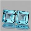 Image 1 : NATURAL SKY BLUE TOPAZ PAIR [FLAWLESS-VVS]