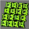 Image 1 : Natural AAA Green Peridot 16 Pcs {Flawless-VVS1}