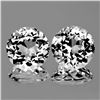 Image 1 : Natural White Topaz Pair 10 mm {Flawless-VVS1}