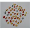 Image 1 : Fancy Multi Color Oval & Pear Sapphire 10 cts plus