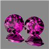 Image 1 : Natural Magenta Purple Rhodolite Garnet Pair -Untreated