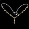 Image 1 : Natural Yellow Citrine 122.50 Carats Necklace