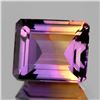 Image 1 : NATURAL ANAHI AMETRINE FROM BOLIVIA 14x12 MM - FL