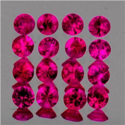 Natural AAA Red Burma Ruby 45 Pcs {VVS}