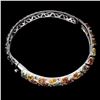 Image 3 : Natural Fancy Sapphire 122 Cts Bangle