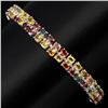 Image 1 : Natural Fancy Colors Sapphire 99.32 Ct Bracelet