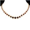 Image 1 : Natural Unheated African Garnet 150.76 Ct Necklace