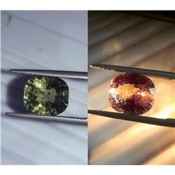 Natural Untreated Cushion Alexandrite - GRS Certified