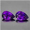 Image 1 : NATURAL PURPLE AMETHYST PAIR [IF-VVS]