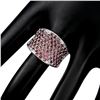Image 3 : Natural Unheated Round Rhodolite Garnet Ring