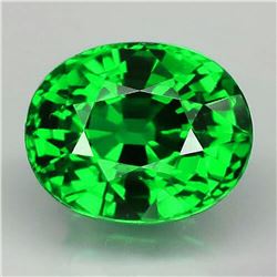 Natural Chrome Green Tsavorite Garnet {Flawless-VVS}