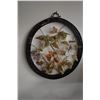 Image 2 : CHINESE SEMI-PRECIOUS STONE "FLOWER" WALL HANGING